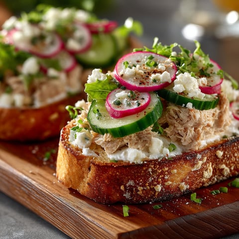 A plate of food with a slice of bread, radish, cucumber, and cheese.