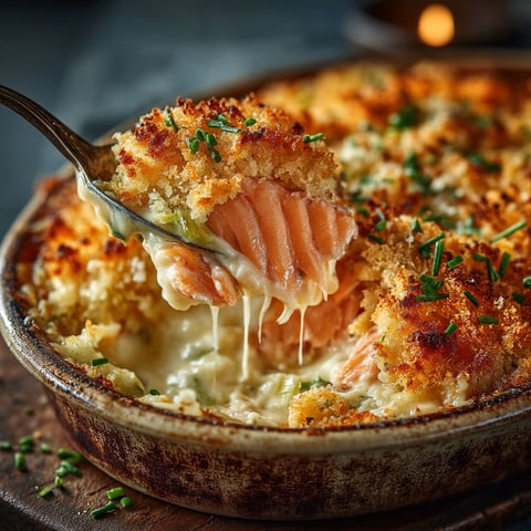 A bowl of food with a spoon in it.