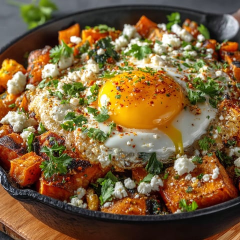 A delicious looking meal of feta cheese, eggs, and carrots.