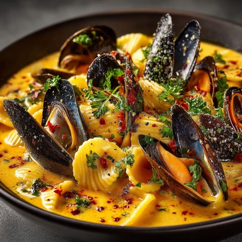 A bowl of food with a variety of ingredients.