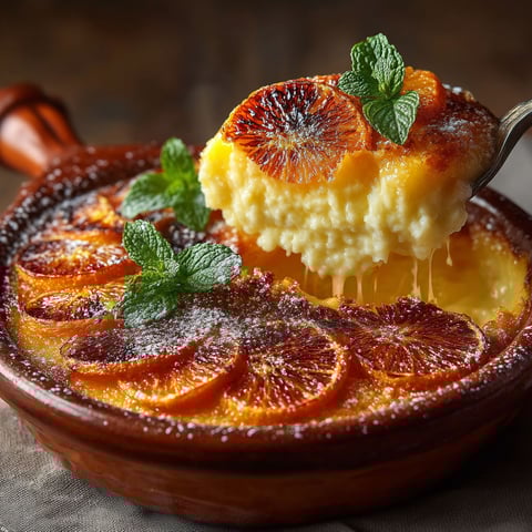 Ma recette de gratin d'orange.