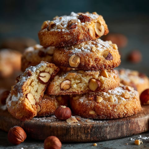 Ma recette de croquants aux noisettes.