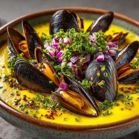 Ma recette de soupe de maïs aux moules.