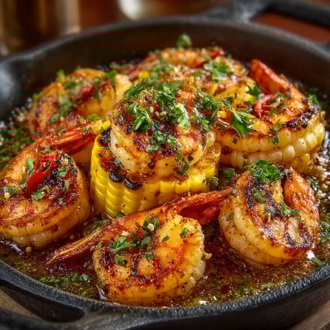 Ma recette de crevettes sautées.