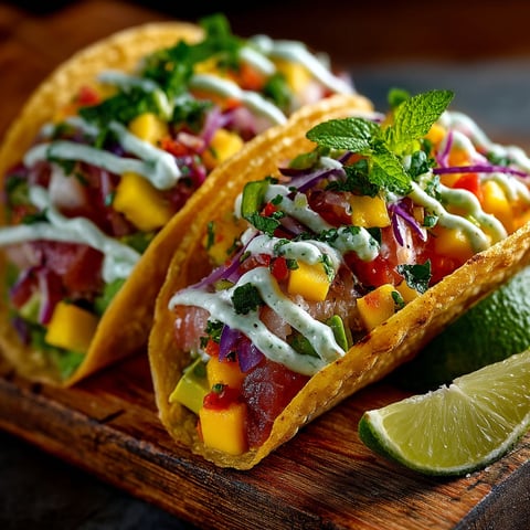 Ma recette de tacos de daurade royale.