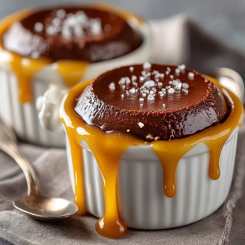 Crème chocolat caramel.