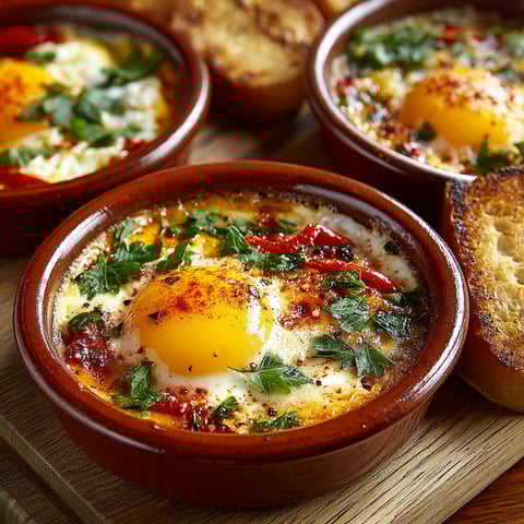 Ma recette des oeufs au four.