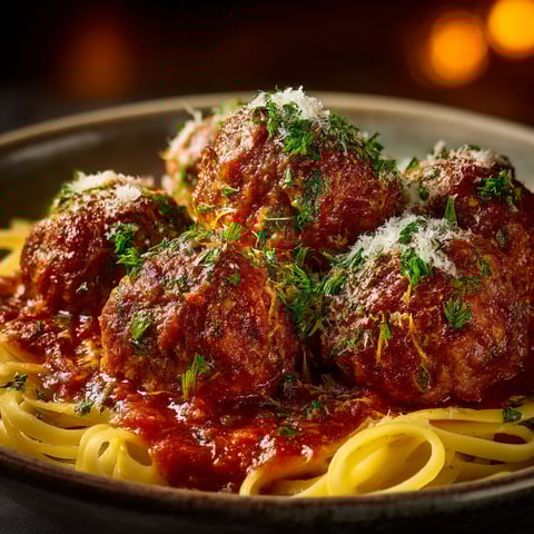 Boulettes sauce tomate-fenouil.