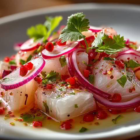 Ma recette de ceviche de merlan.