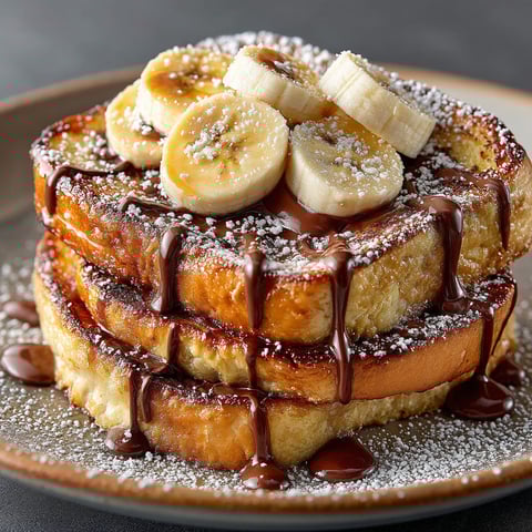 Une pâte à crêpes chocolat et banane.