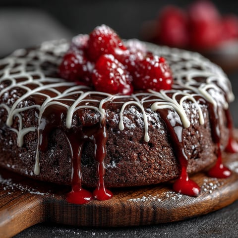 Une tarte au chocolat délicieuse avec des fraises.