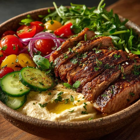 Steak Bowl méditerranéen.