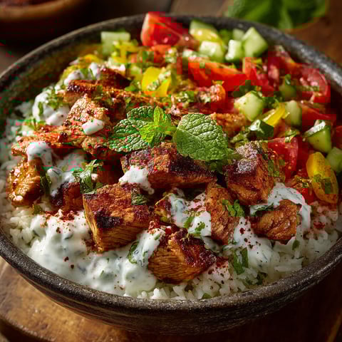 Sauté de dinde à la Libanaise.