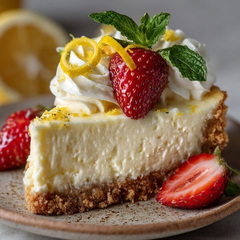 Une tartine de cheesecake sans cuisson au yaourt citron.