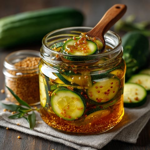 Un vase rempli de courgettes.