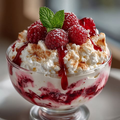 Eton Mess aux Framboises.