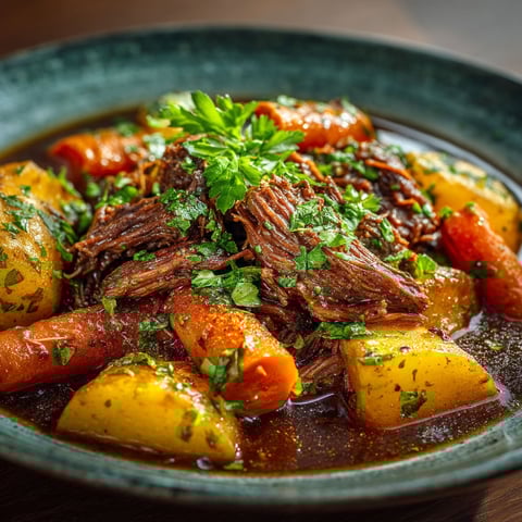 Boeuf aux carottes à la Mijoteuse.