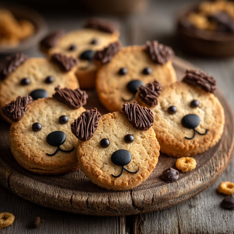 Biscuits mini chien.