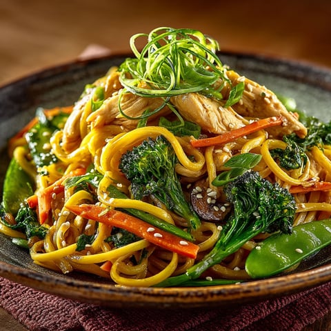 Poulet Chow Mein.