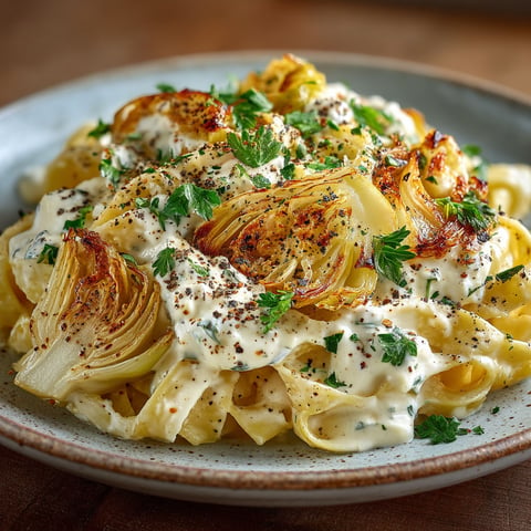 Pâtes au fenouil et ricotta.