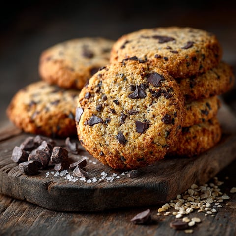 Biscuit rustique au sarrasin, sans gluten, sans oeufs.