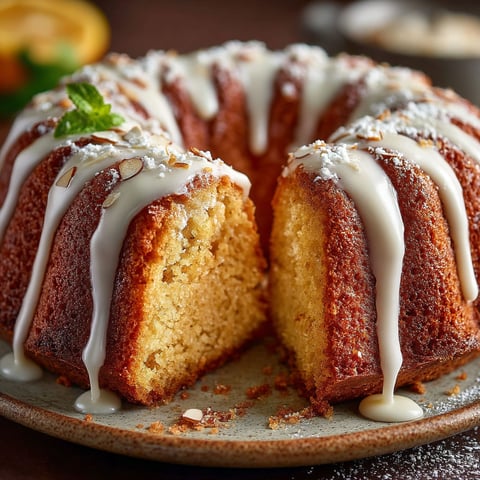 Un gâteau Nantais au rhum, moelleux et fondant.
