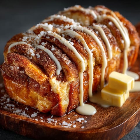 Une brioche à effeuiller au sucre et à la cannelle.