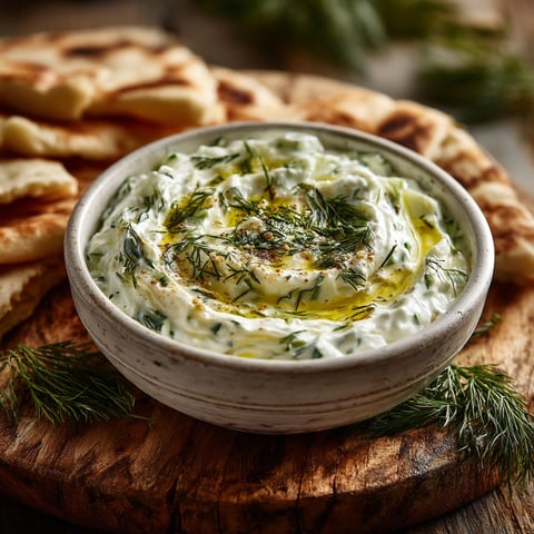 Tzatziki au yaourt de brebis : la version ultra onctueuse.